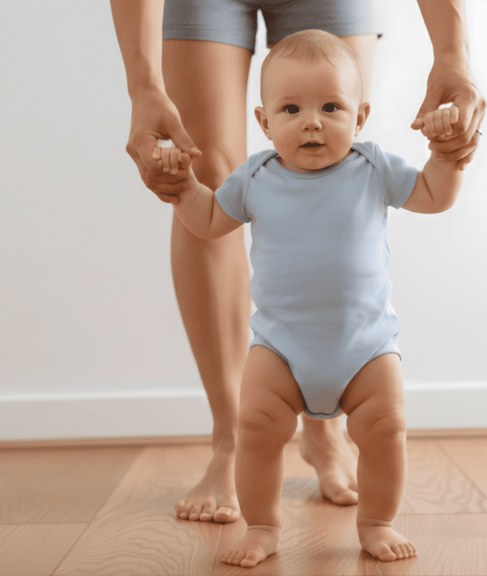 when do babies get kneecaps