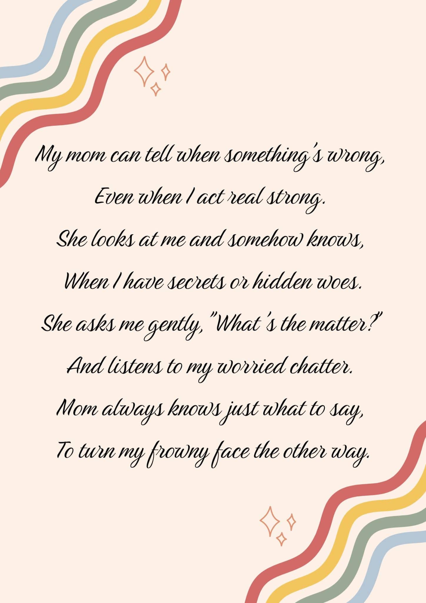 Mom Knows When Something's Wrong