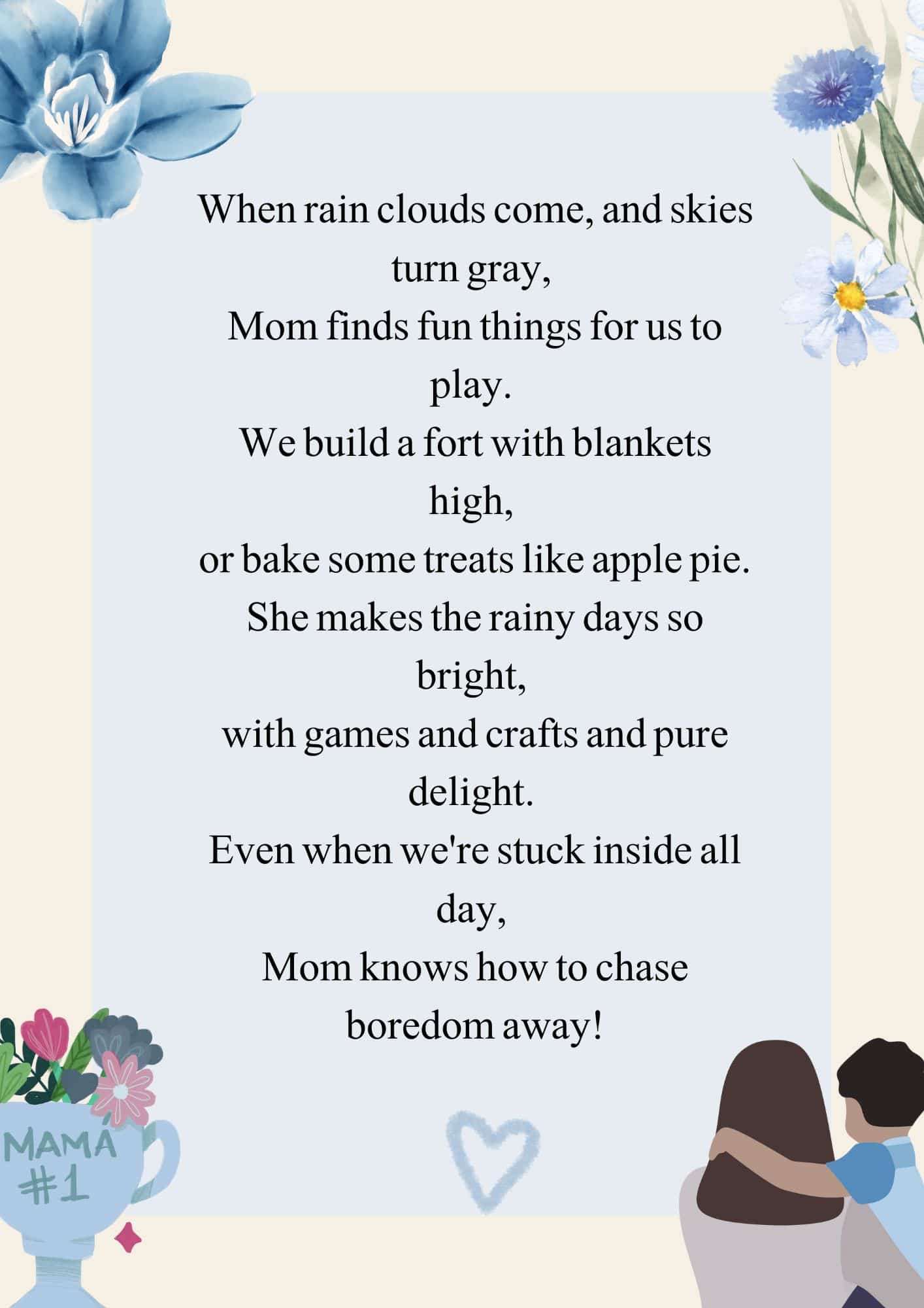 Mom Makes Rainy Days Fun