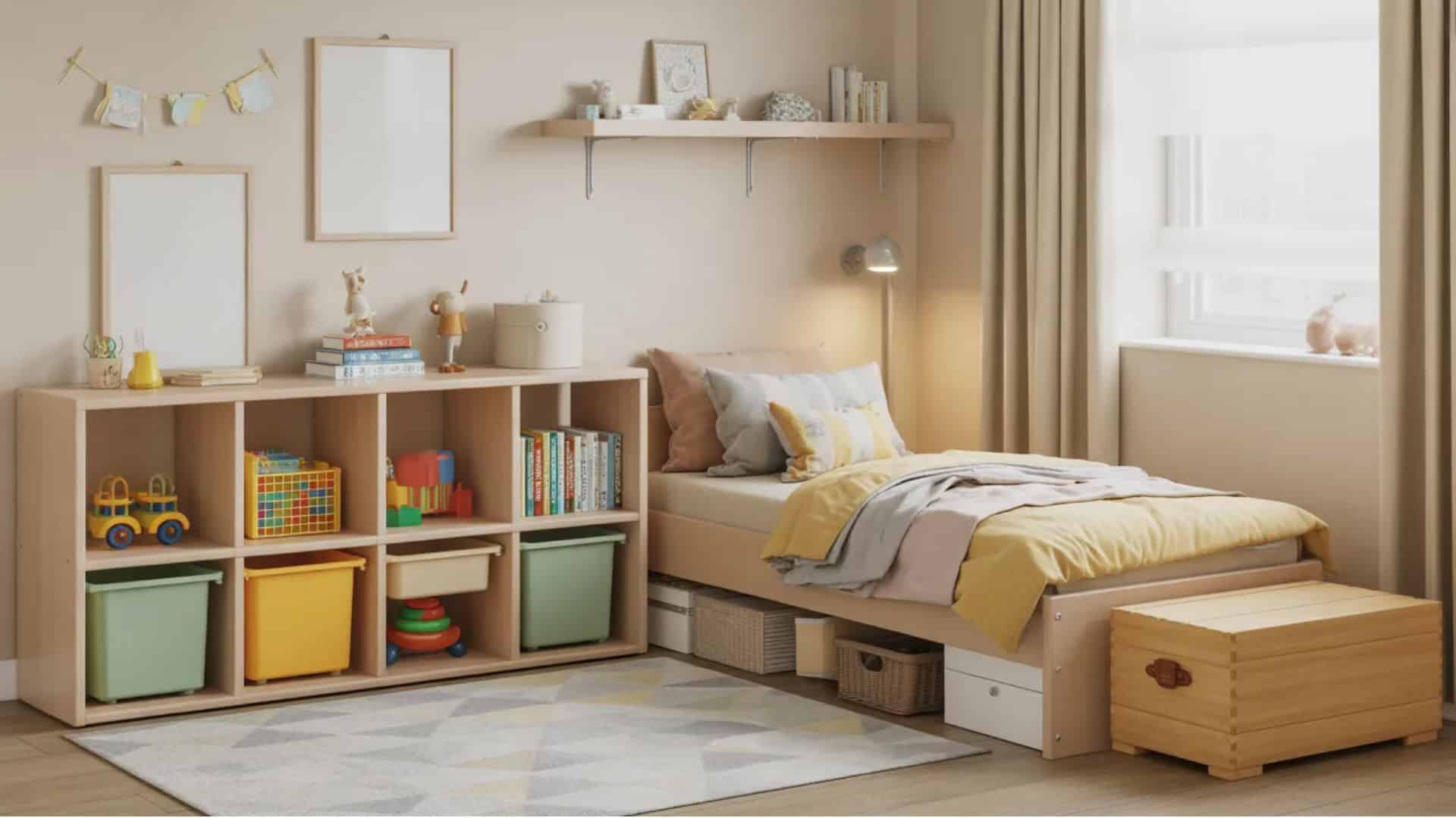 Organizing Toys Kids Bedrooms