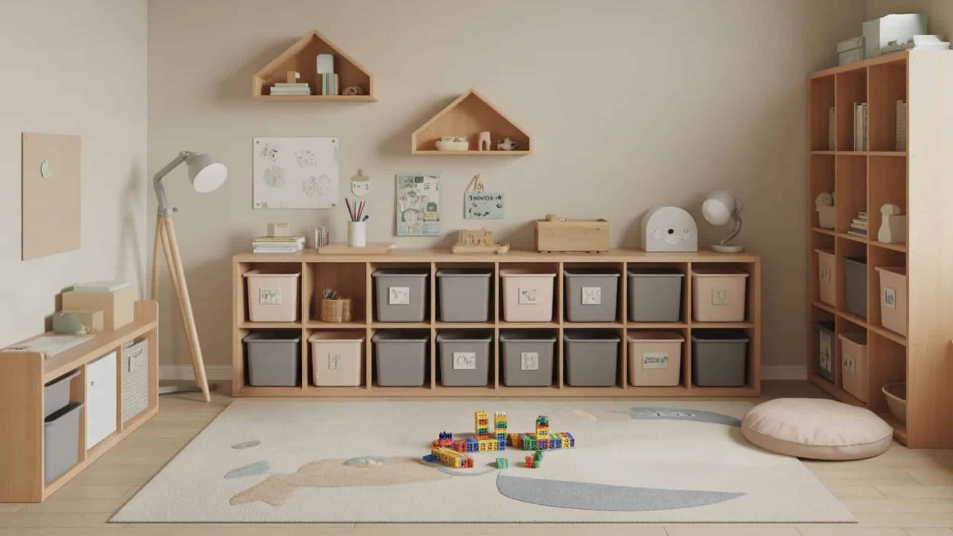 Organizing Toys Kids playroom