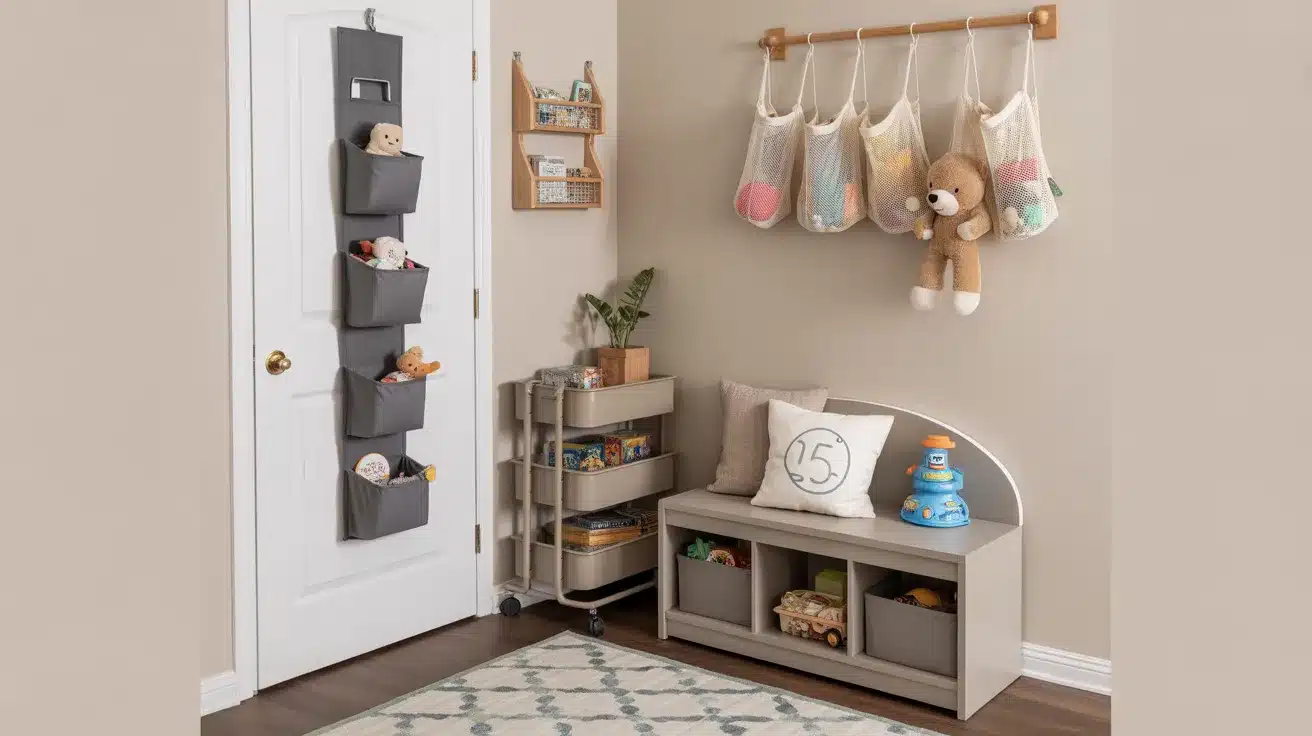 Organizing Toys Kids small spaces