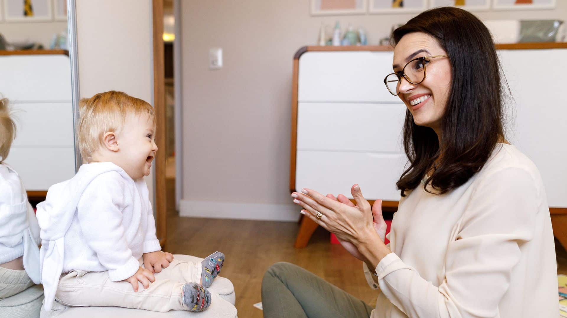 Social Games with Caregivers