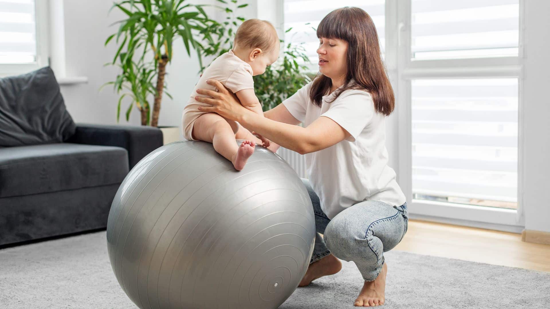 Supported Sitting baby