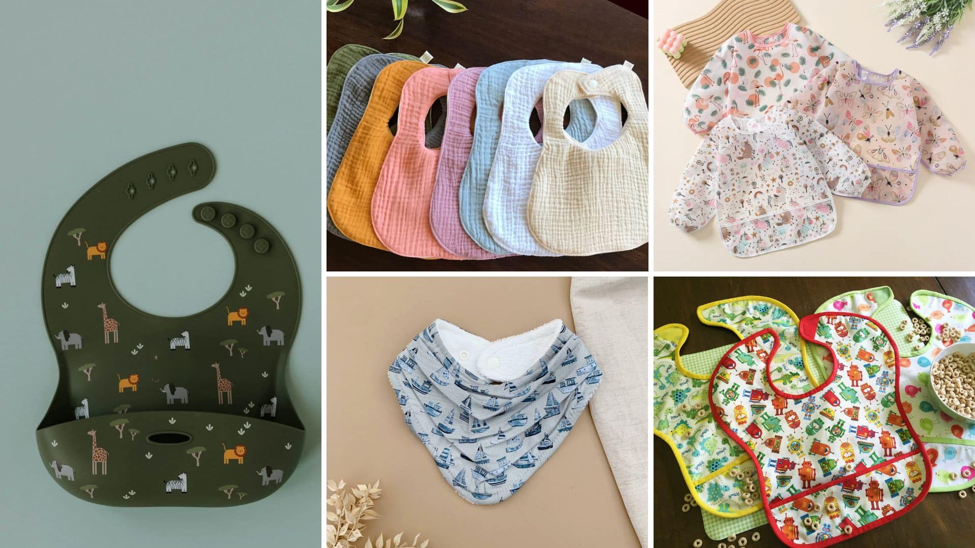 types of bibs