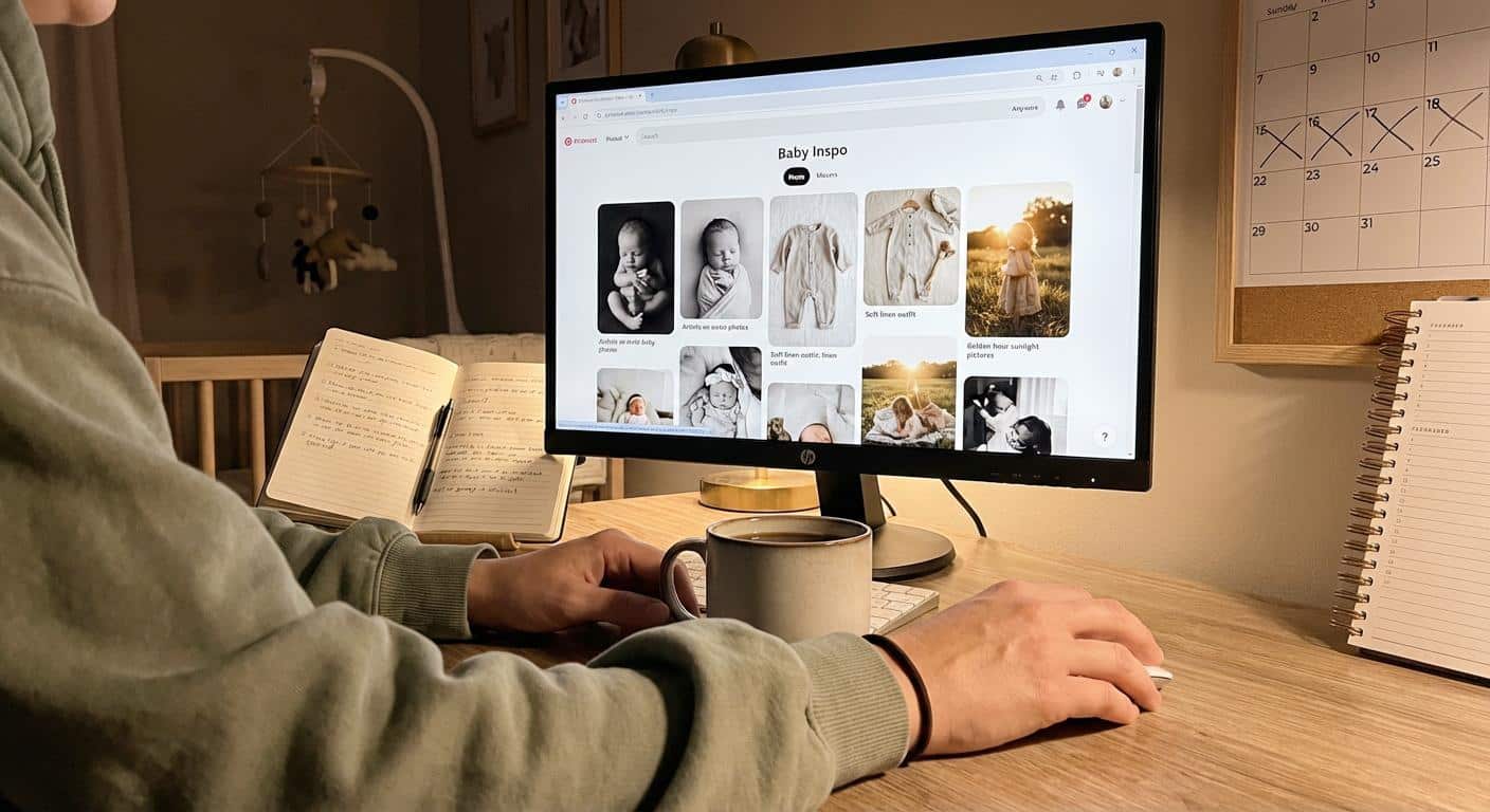 I Didn’t Make It to a Newborn Photoshoot, So I Tried This Instead