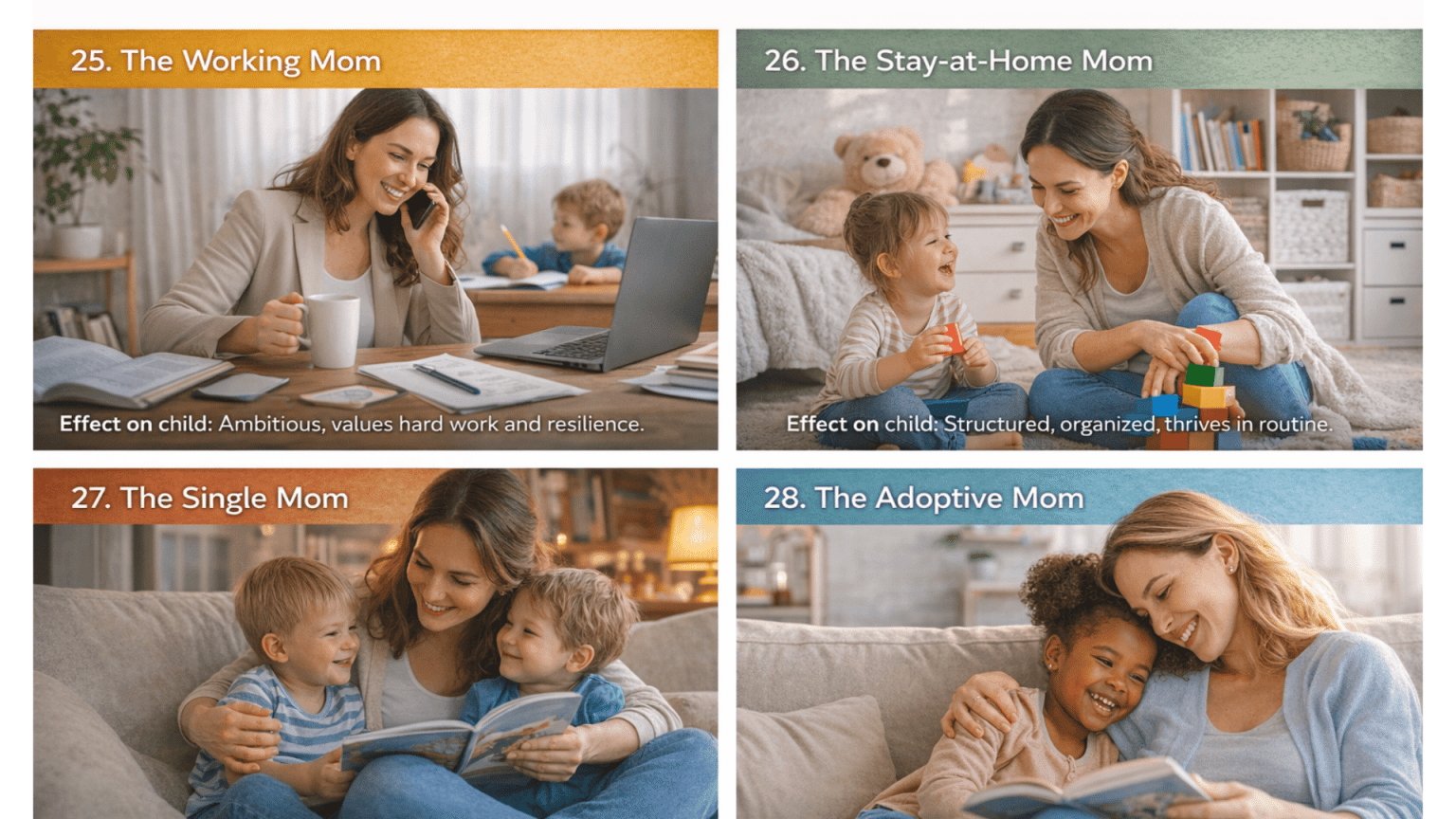 29 Types of Mothers: Which One Are You - Mothers Always Right