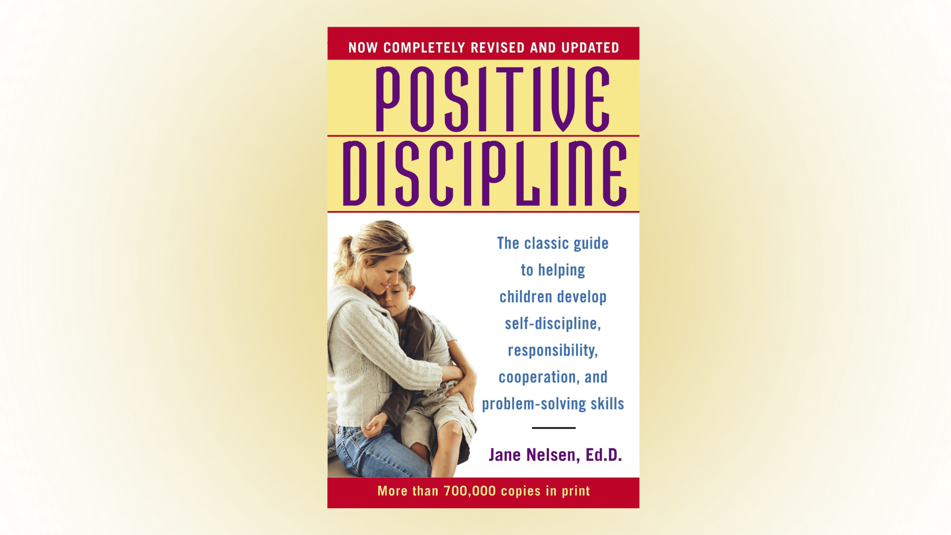 Positive Discipline cover on light yellow background