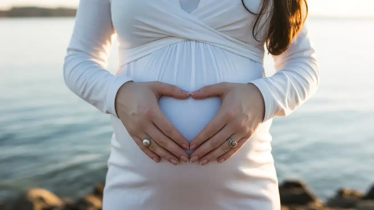 Simple Hands on belly