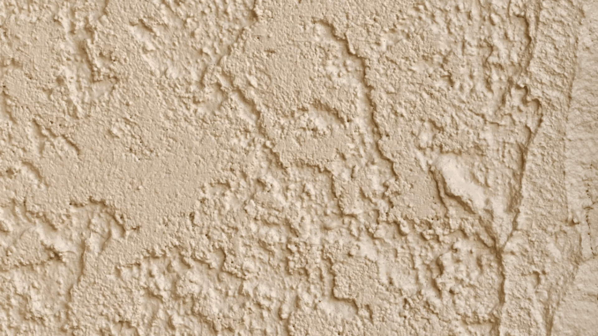 Skip trowel drywall texture pattern on interior wall