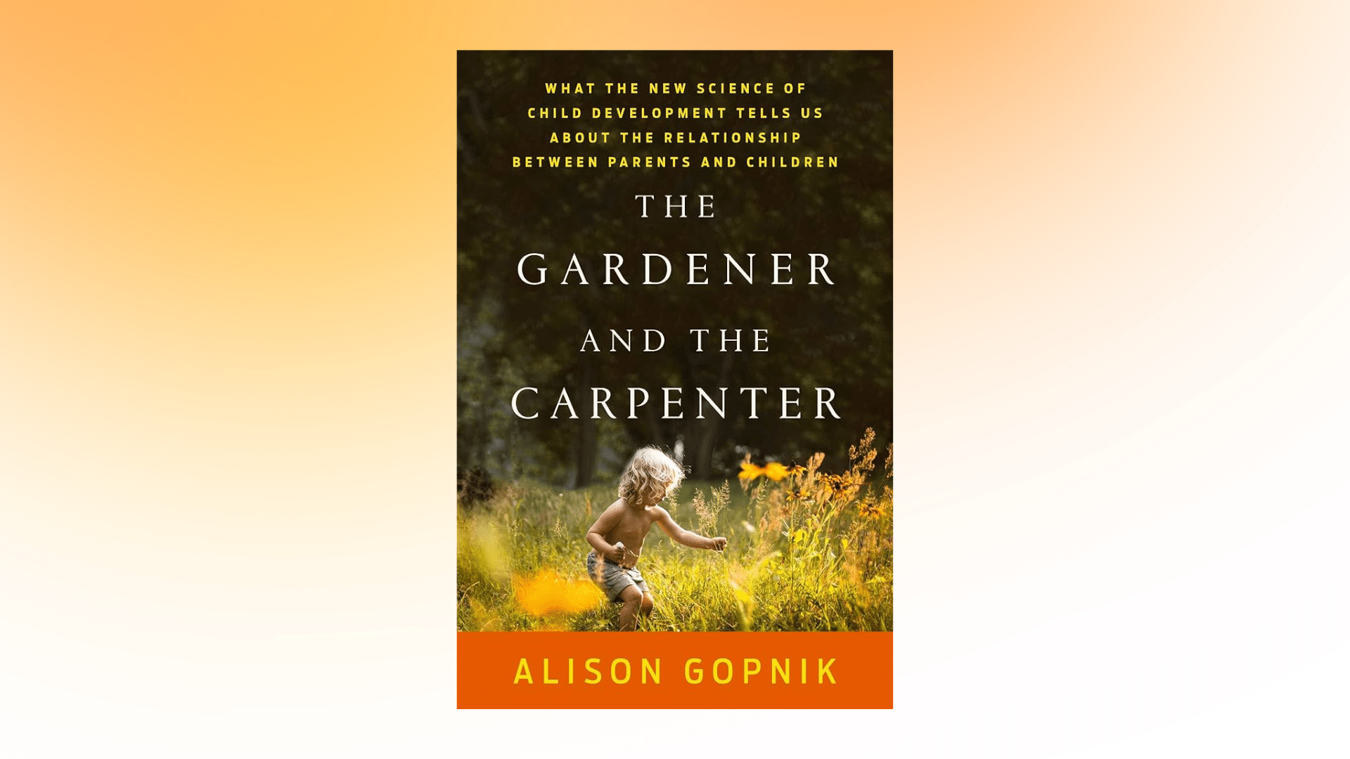 The Gardener and the Carpenter cover on light orange background