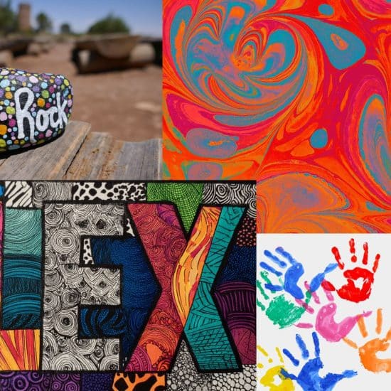 easy painting ideas for kids