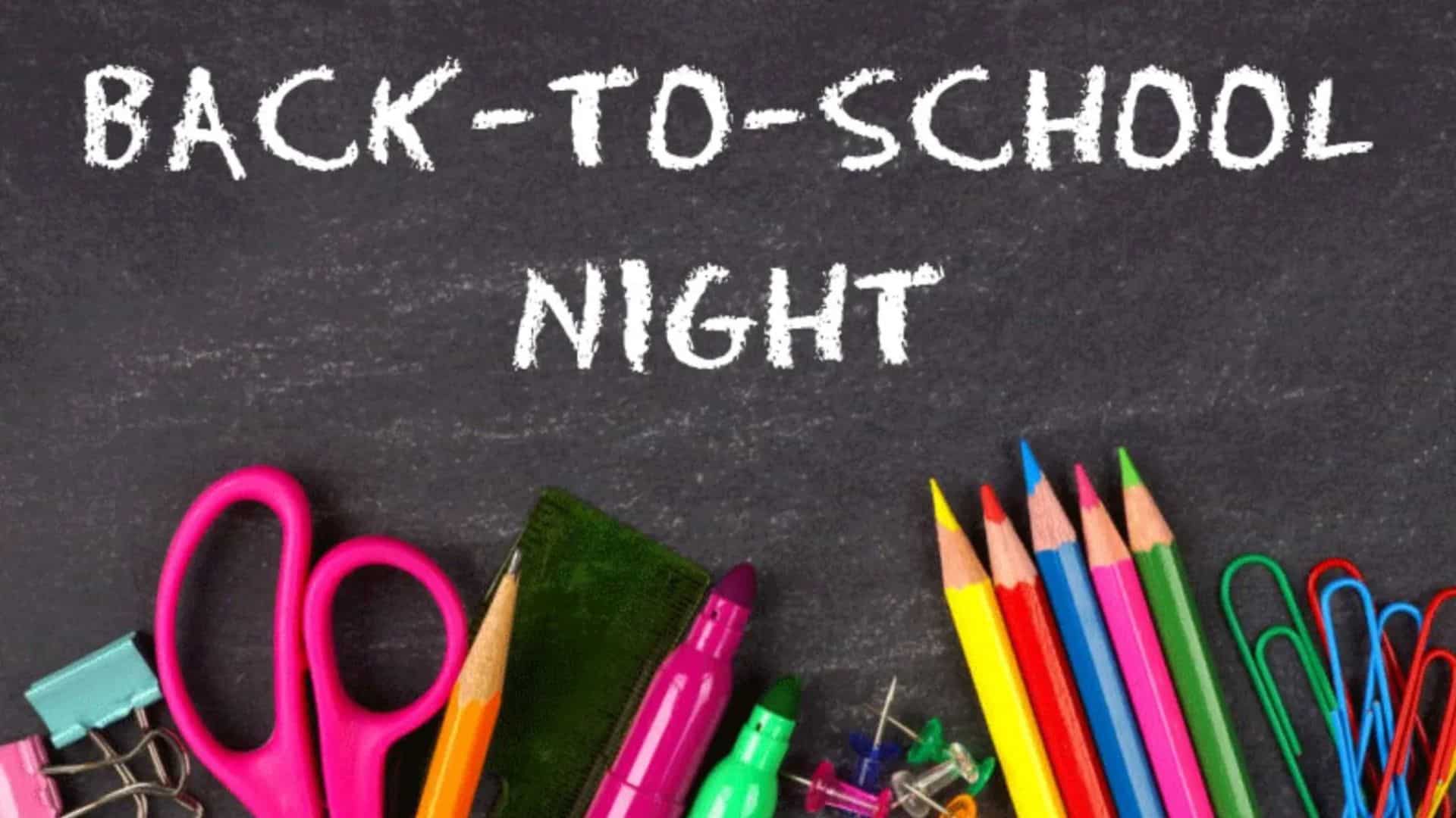 is back to school night mandatory
