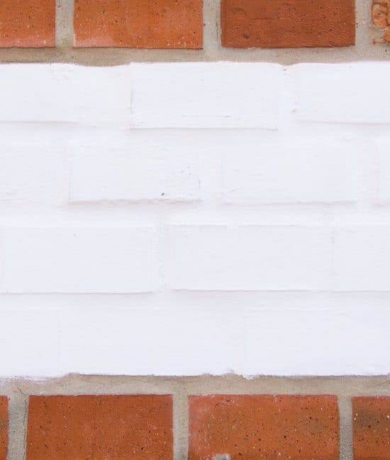 lime washed brick