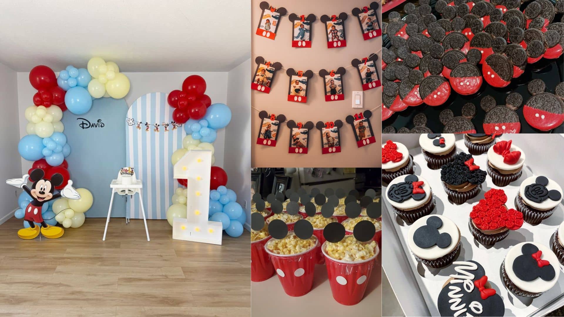 mickey mouse first birthday