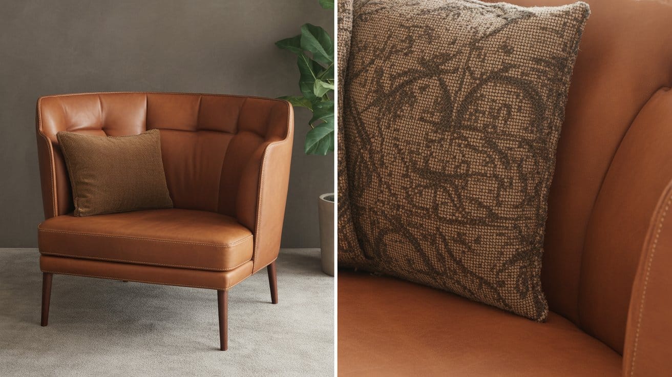 Leather vs Fabric Sofa Upholstery: Which Material Offers Better Comfort, Durability & Maintenance?