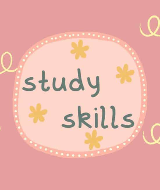 study skills for middle school