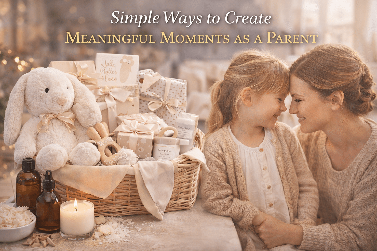 Simple Ways to Create Meaningful & Beautiful Moments as a Parent