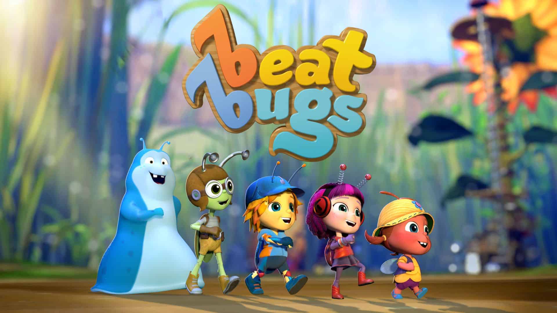 Beat Bugs animated characters inspired by Beatles songs, one of the best educational shows for kids teaching friendship, creativity, and music