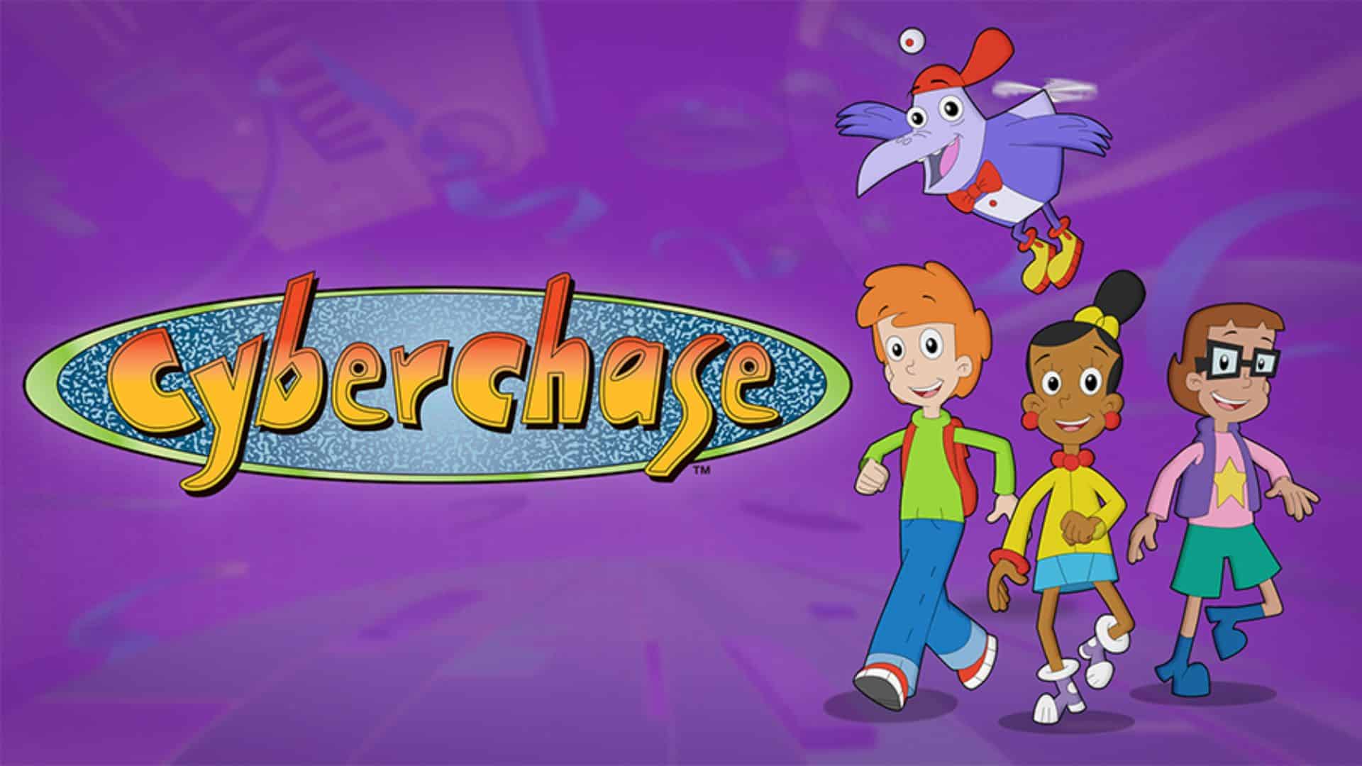Cyberchase cartoon characters solving math challenges, one of the best educational shows for kids that teaches problem solving and logical thinking