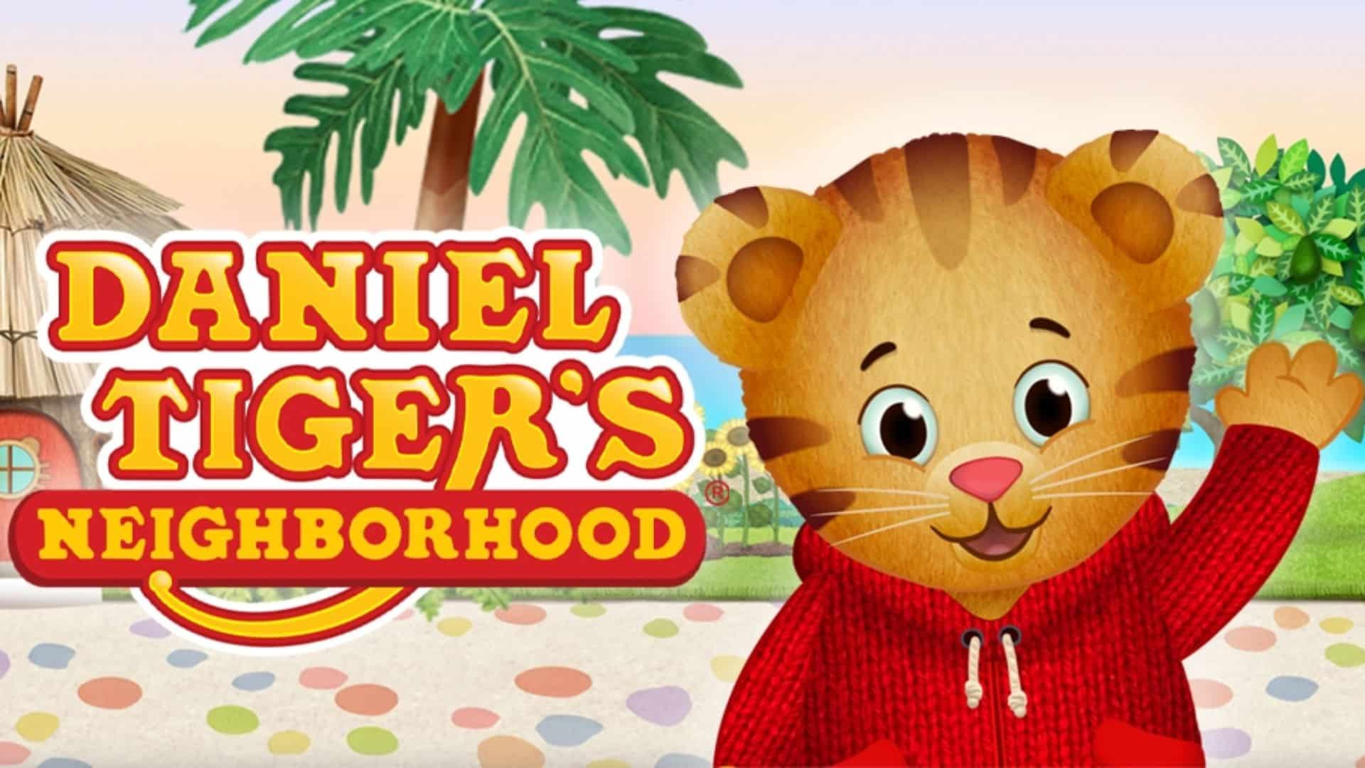 Daniel Tiger from Daniel Tiger’s Neighborhood, one of the best educational shows for kids teaching social skills, emotions, and everyday life lessons