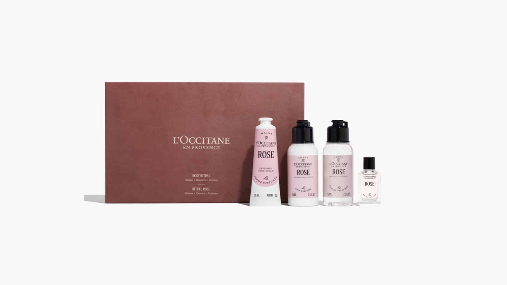 L'Occitane Rose Hand Cream Gift Set, a thoughtful Mother's Day gift for grandma who loves self-care