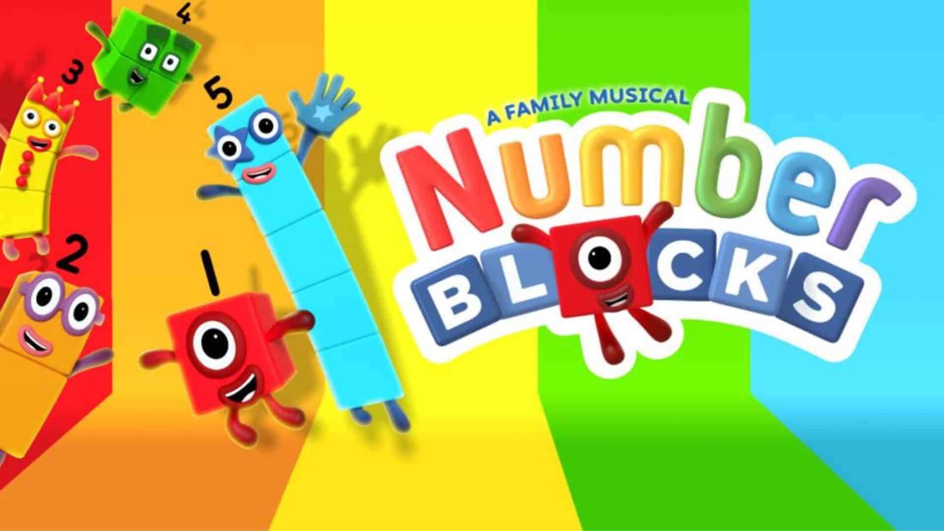 Numberblocks colorful animated number characters learning math, one of the best educational shows for kids that teaches counting and early numeracy skills.