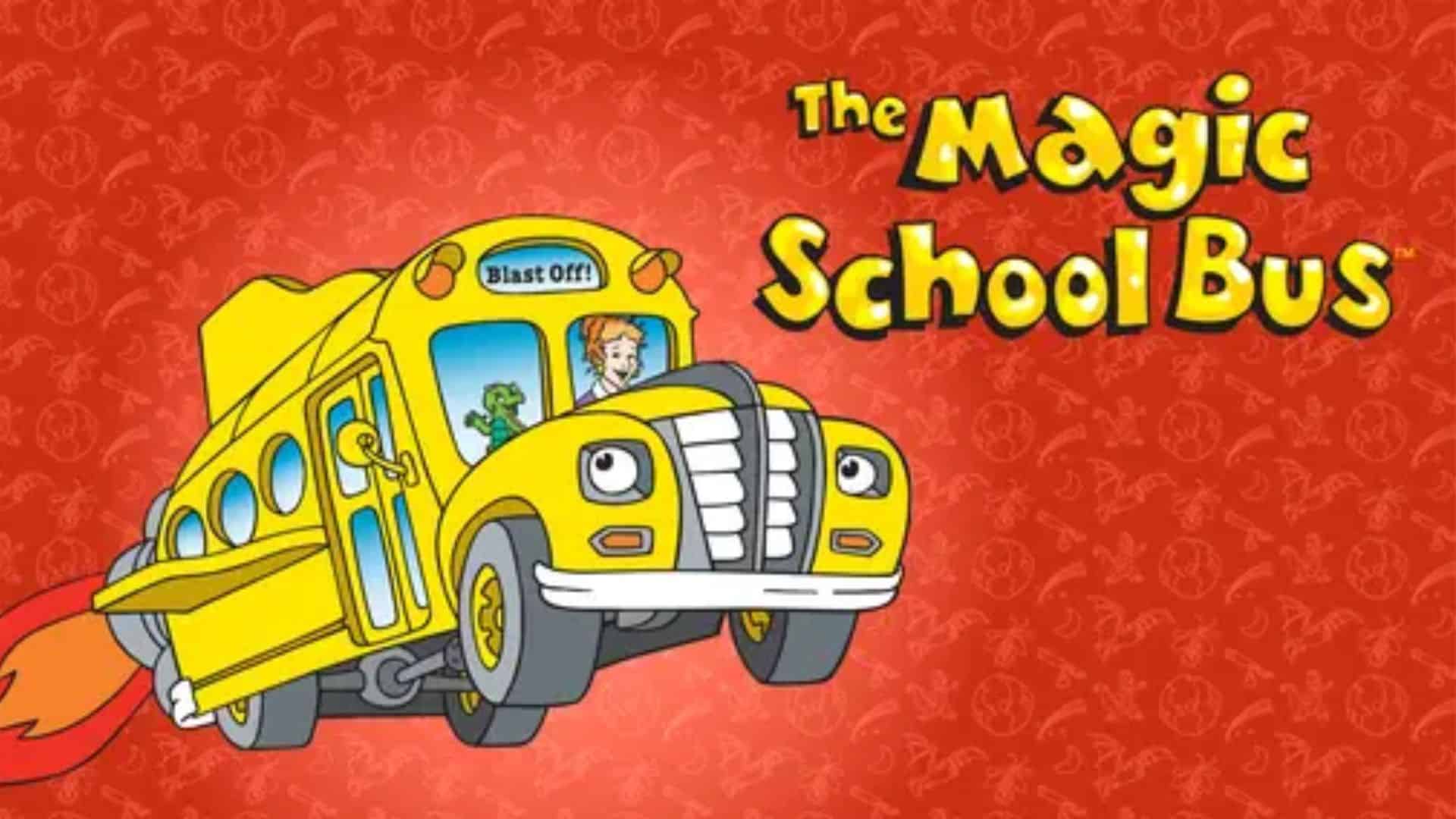 The Magic School Bus cartoon with Ms. Frizzle and students exploring science, one of the best educational shows for kids that makes learning fun and engaging