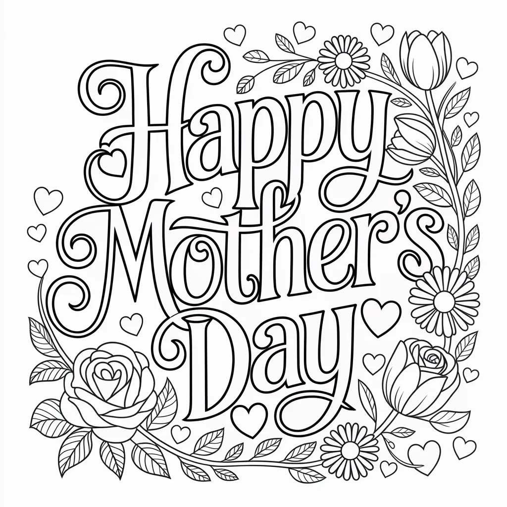 Hand-Drawn-Mother's-Day-Cards