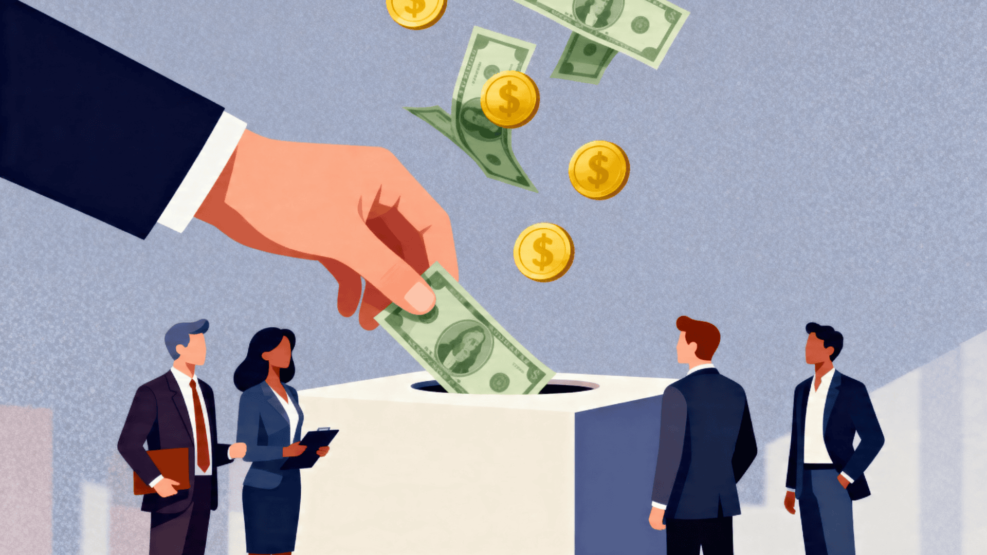 Investors adding money beyond share value into a company, illustrating what is additional paid in capital in simple terms