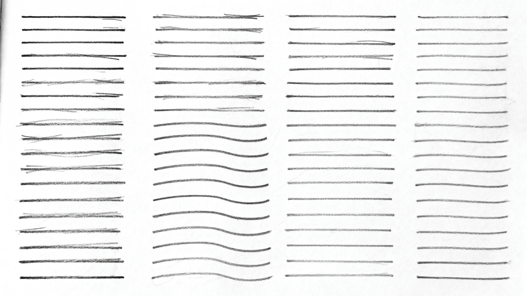 _Practice sheet with straight lines and curves for drawing control