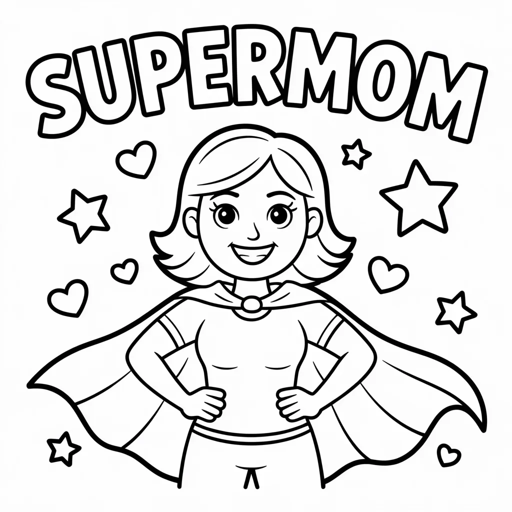 Supermom-Illustration