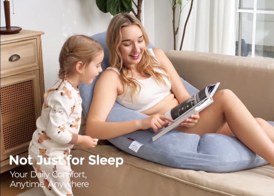 How to Use a Pregnancy Pillow Beyond Sleep: Reading, Lounging, and Daytime Support