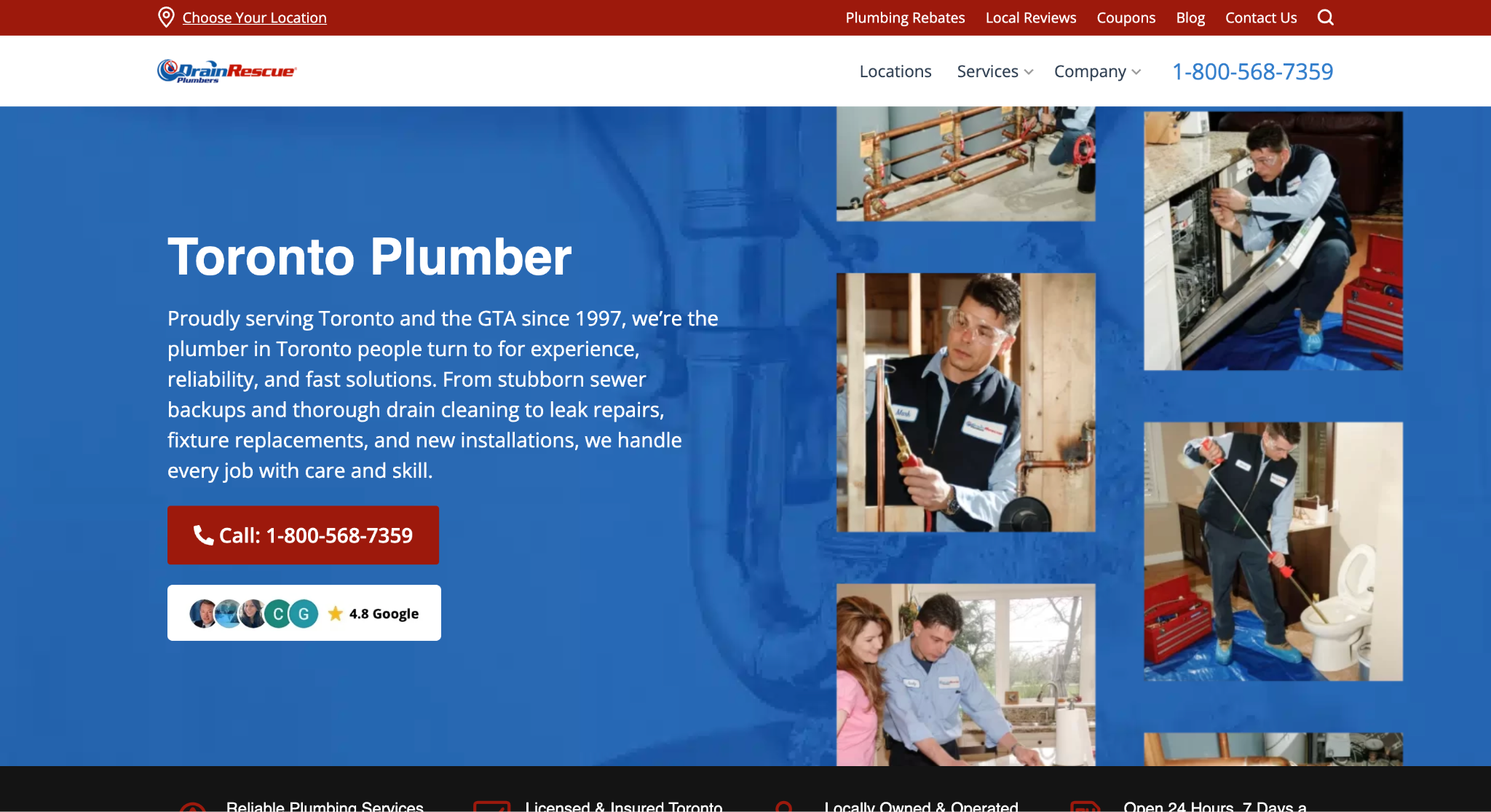 Drain Rescue Plumbers - Best for Fast Emergency Plumbing Response in Toronto