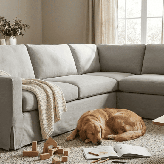 The Mom’s Honest Guide to Buying a Washable Sofa