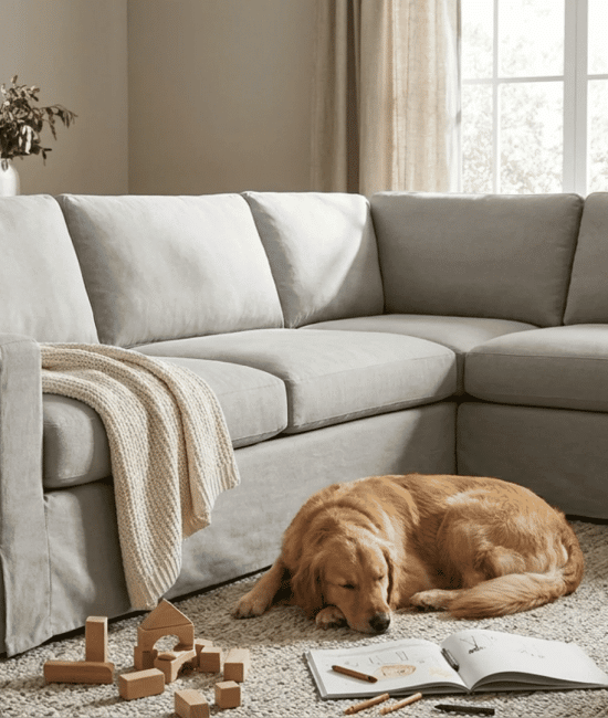 The Mom’s Honest Guide to Buying a Washable Sofa