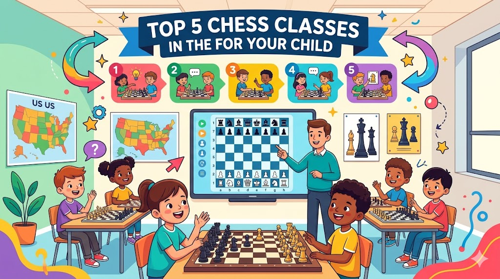 Top 5 Chess Classes in the US for Your Child