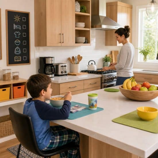 The Parent-Friendly Kitchen Setup That Makes Weekday Mornings Simpler