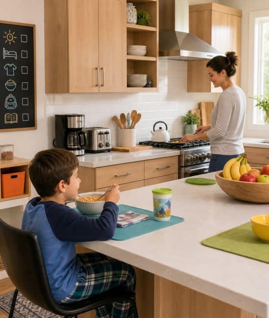 The Parent-Friendly Kitchen Setup That Makes Weekday Mornings Simpler