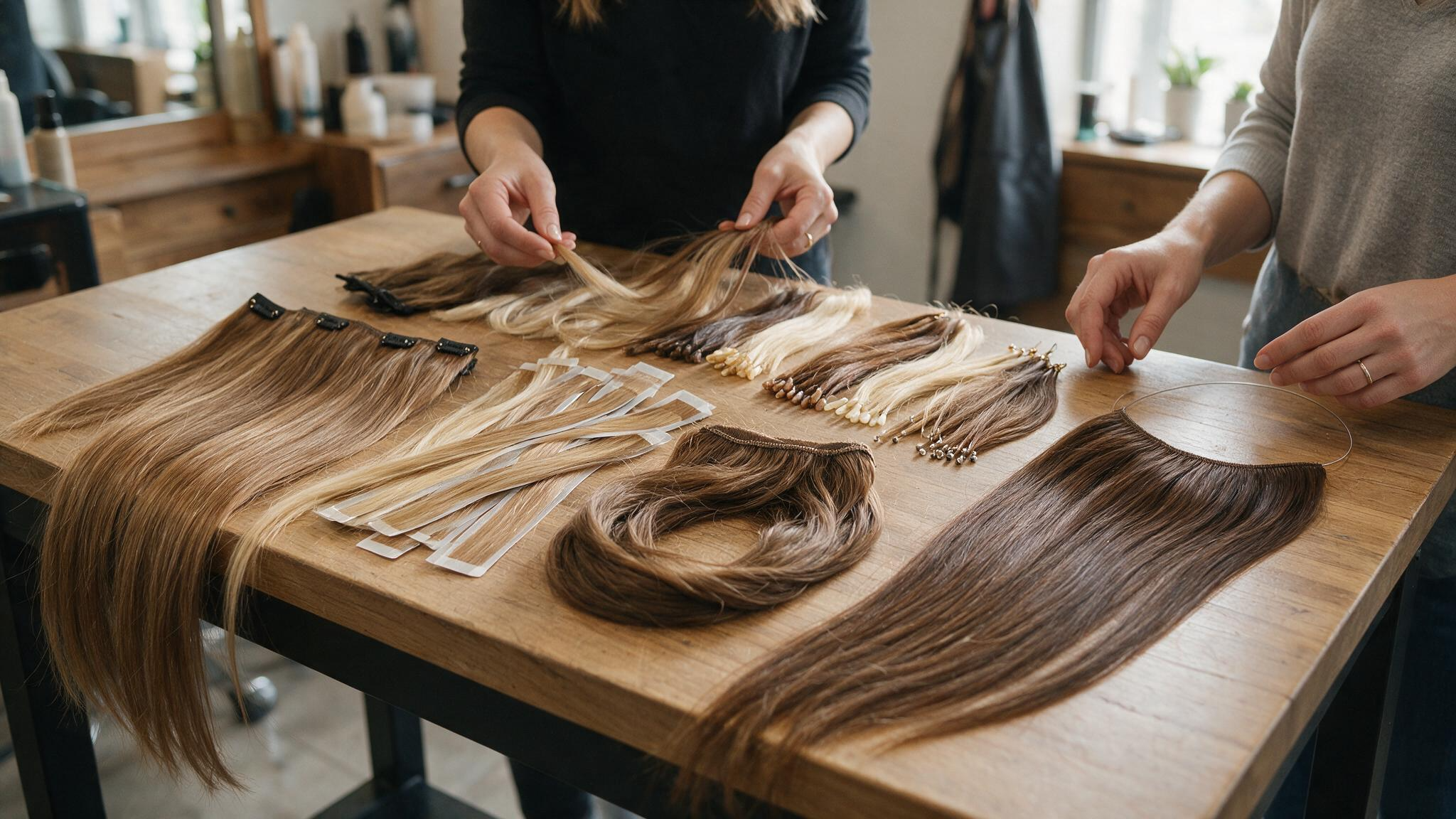 Popular Types of Human Hair Extensions