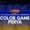 Online gaming interface with various game icons and a colorful banner design